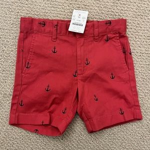 J. Crew Kids Anchor Shorts (NWT Size 3)